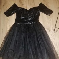 Черна рокля за повод, снимка 1 - Рокли - 44034190