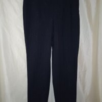 Zerres L/42- Дамски  еластичен черен клин- панталон с отвесни семпли брокатени ивици, снимка 5 - Клинове - 43139041