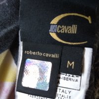 ROBERTO CAVALLI - супер блуза, оригинал, черна с дълъг ръкав, снимка 2 - Рокли - 32571861