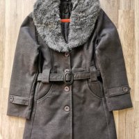 Дамско палто със сваляща се яка, снимка 5 - Палта, манта - 43976094