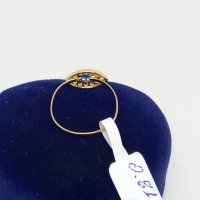 Нов Детски Златен пръстен-0,81гр/14кр, снимка 4 - Пръстени - 38446416