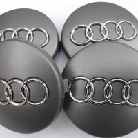 4бр Audi Капачки за Джанти 60мм, снимка 2 - Аксесоари и консумативи - 43256748