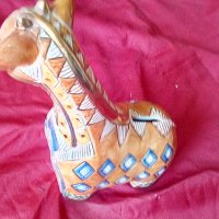 Красив порцеланов жираф, снимка 4 - Антикварни и старинни предмети - 37865298