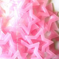 Светещи звездички - Розови 40броя , снимка 2 - Декорация за дома - 26428933