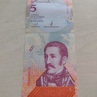 Банкнота Венецуела много красива непрегъвана перфектна за колекция декорация - 23660, снимка 2 - Нумизматика и бонистика - 33323086