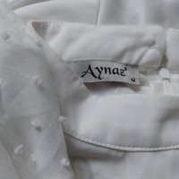 AYNAZ - бяла рокля, снимка 4 - Рокли - 40531038