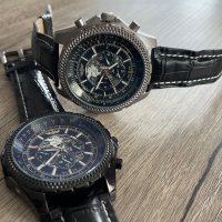 Breitling for Bentley Black Edition  стилен Мъжки часовник, снимка 14 - Мъжки - 34807607