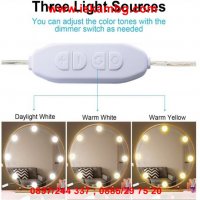 Самозалепващи се LED лампи за огледало - код 2467, снимка 13 - Други - 26719031