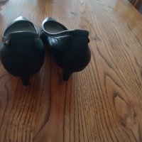 Дамски затворени обувки от кожа, летни , снимка 5 - Дамски обувки на ток - 40481334