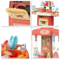 Детска кухня за игра Fashion Kitchen, светлина, звук, вода, снимка 3 - Други - 43430107