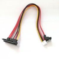 Преходник Кабел SATA 7+15pin  - 4pin IDE +7pin M SATA, снимка 1 - Други - 35234225