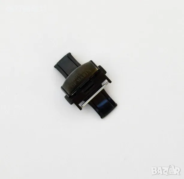 ЧЕРНА ТРАНСПЕРАНТНА КАТАРАМА ЗА ЧАСОВНИК ТИП ПЕПЕРУДА. ОКСИДИРАНА КАТАРАМА. БЪКЕЛ., снимка 1