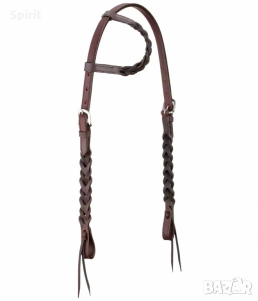 Уестърн юздечка с плитка, снимка 1