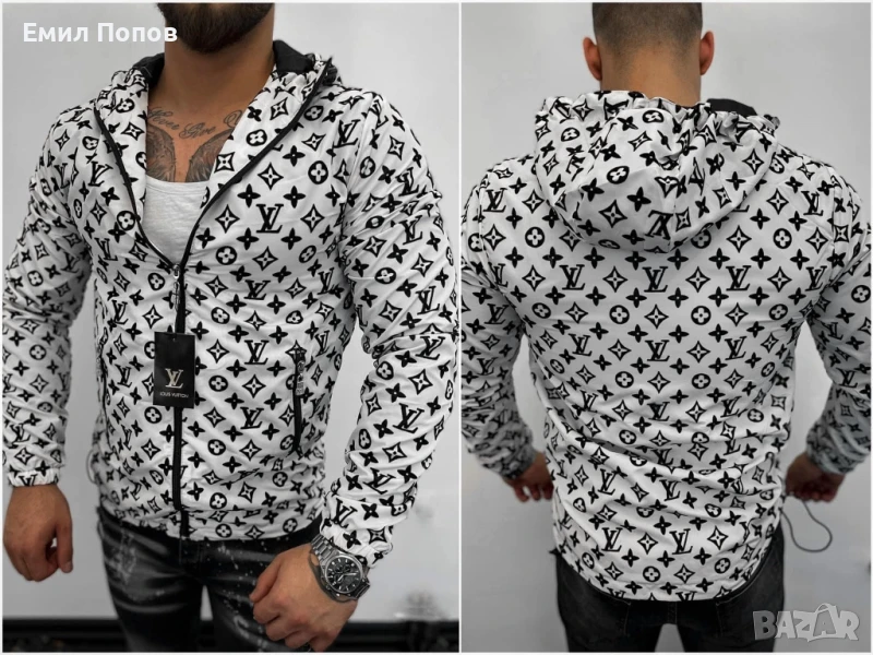 УНИКАЛНА ВЕТРОВКА LOUIS VUITTON ПОСЛЕДЕН РАЗМЕР !!!, снимка 1