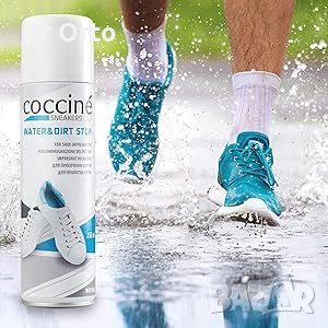 Ефективен Импрегниращ спрей за сникърси Cocciné Water&Dirt Stop 400 ml, Безцветен, снимка 1