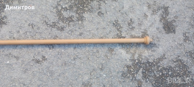 Дървен корниз 2 м, снимка 1