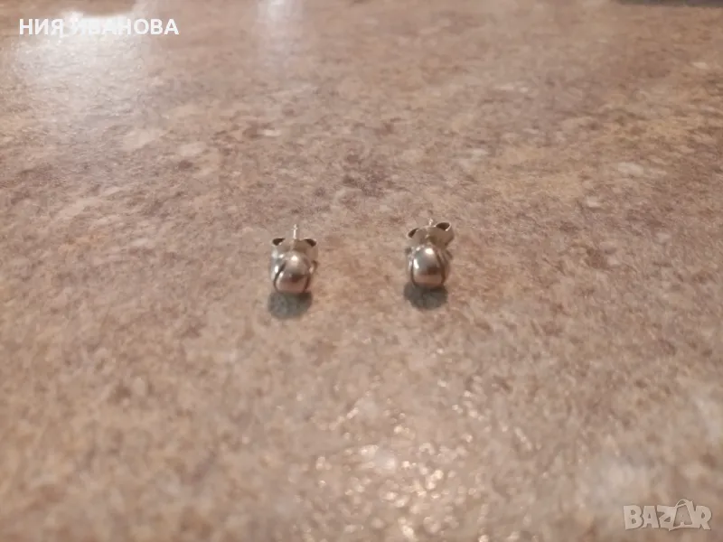 Сребърен комплект "Тенис", снимка 1