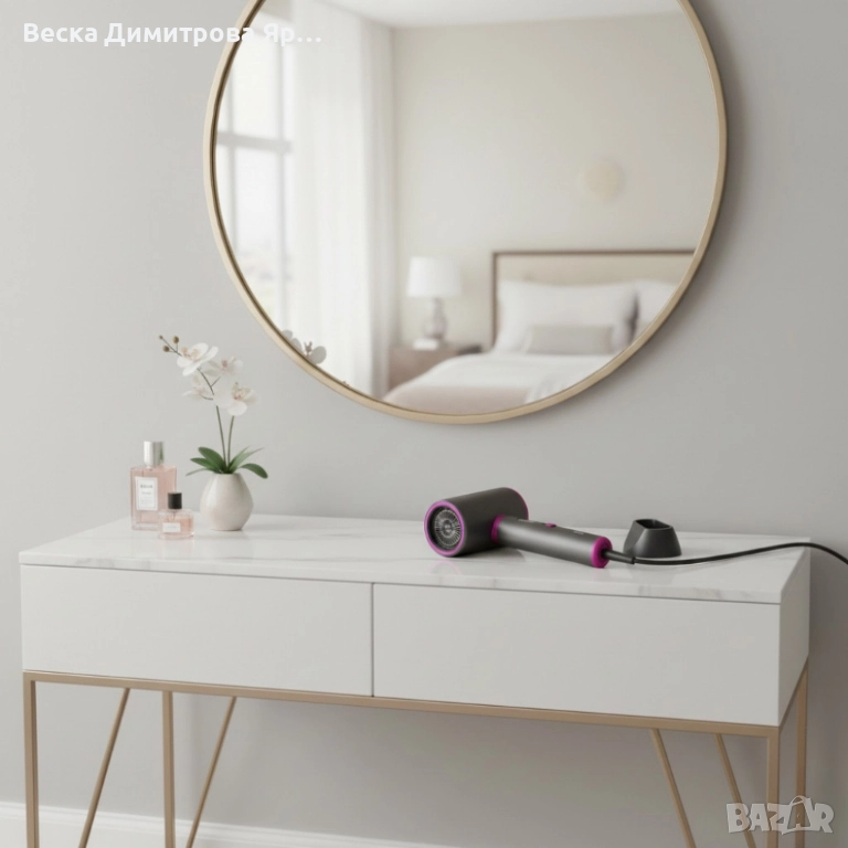 Сешоар Voltz, 2200W – Мощно сушене, лесно управление и прецизен контрол всеки ден, снимка 1