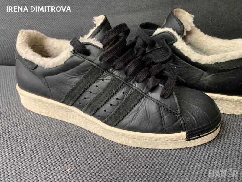 Adidas superstar winter 38 real leather , снимка 1