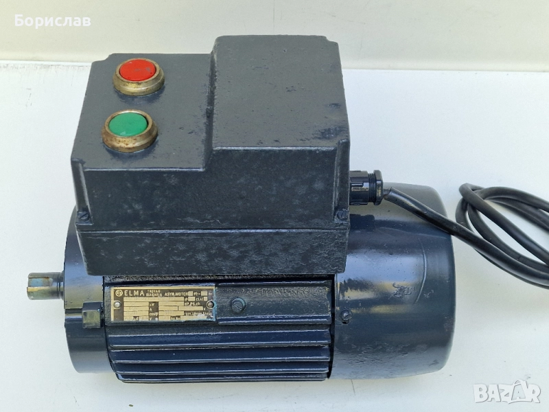 Ел. двигател монофазен 2,2 kw 2800 об.м., снимка 1