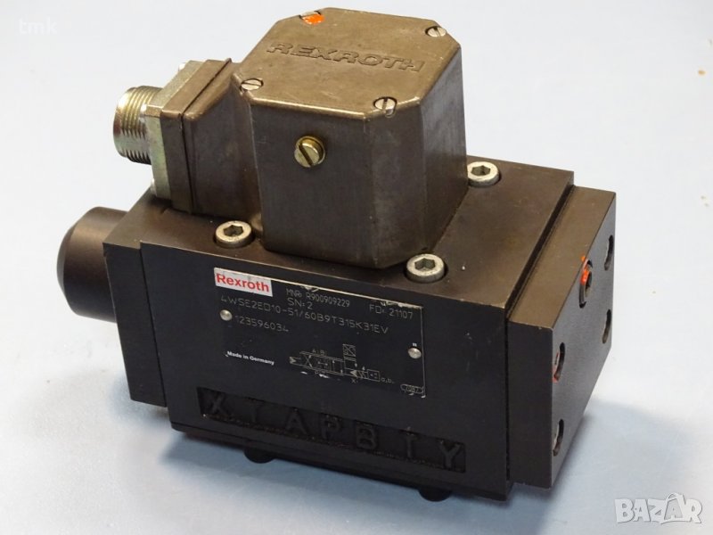 Серво клапан Rexroth 4WSE2ED10-51/60B9T315K31EV directional servo valve, снимка 1