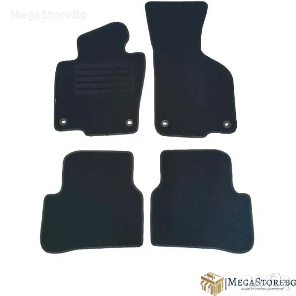 Мокетни стелки за VW PASSAT B6 05-08 4 части, снимка 1