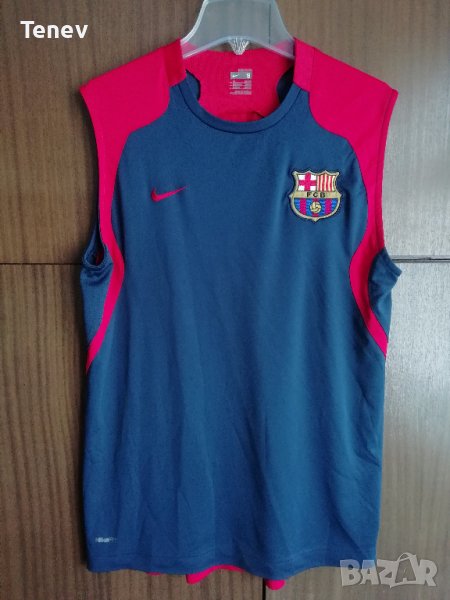 FC Barcelona Nike оригинален тренировъчен потник Барселона , снимка 1