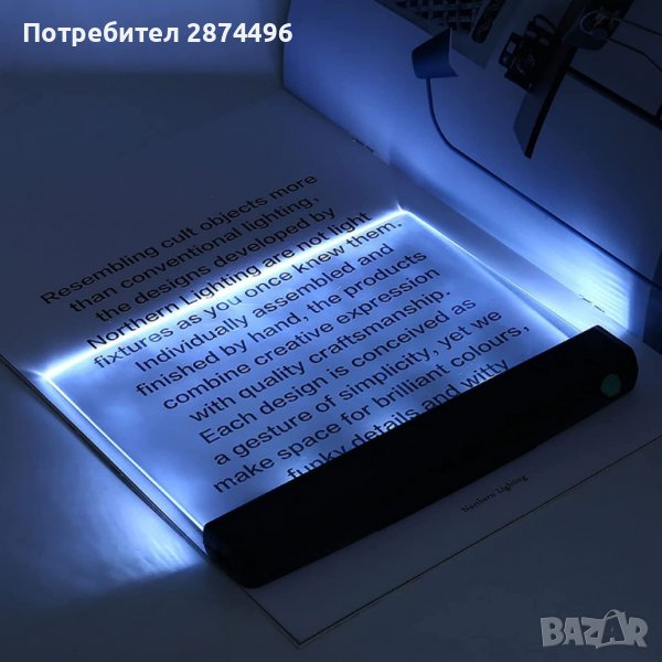 3728 Панел за четене на книги-лед, снимка 1