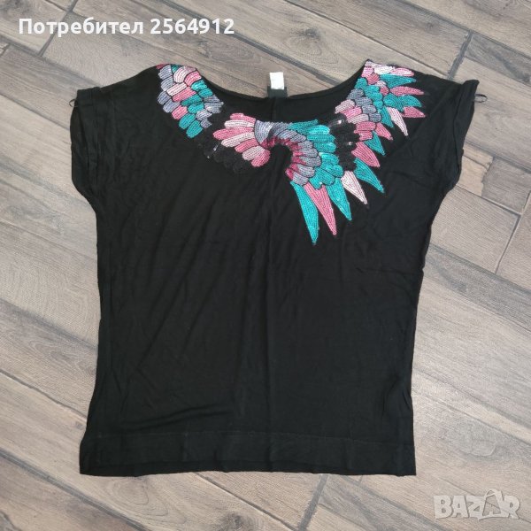 Продавам дамска блуза с къс ръкав , снимка 1