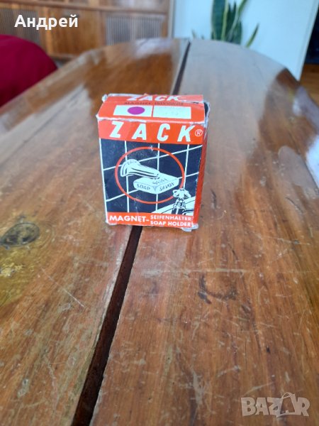 Стар магнитен държач за сапун Zack, снимка 1