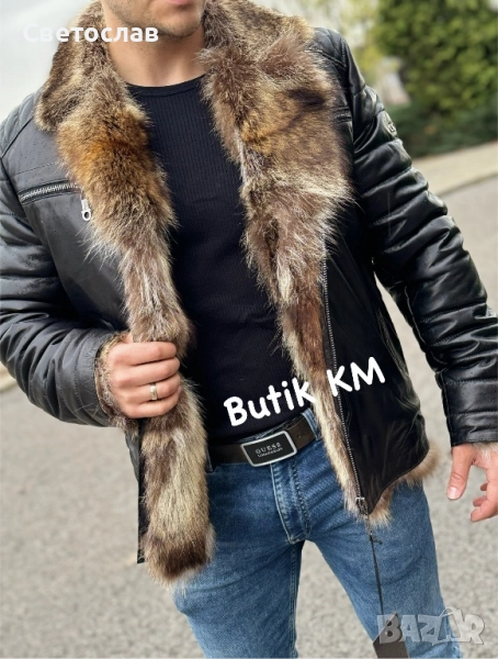 Нови Мъжки якета от естествена кожа , снимка 1