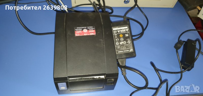 Фискалн принтер Datecs FP-1000KL  работещ комлект, снимка 1