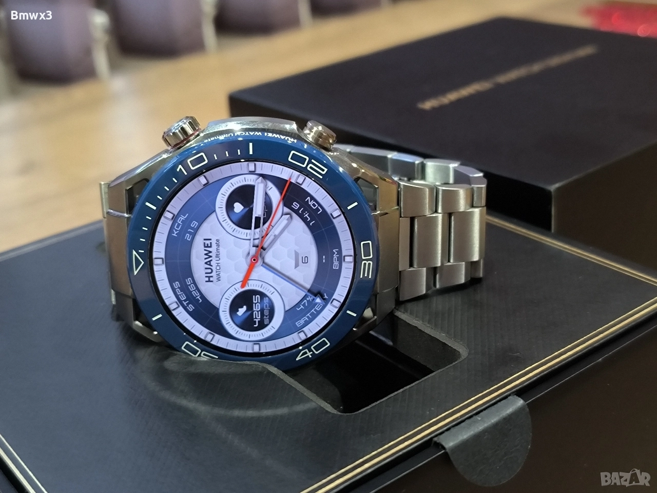 Huawei watch ultimate Blue Titanium , снимка 1