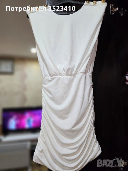  Къса рокля с гол гръб, снимка 1