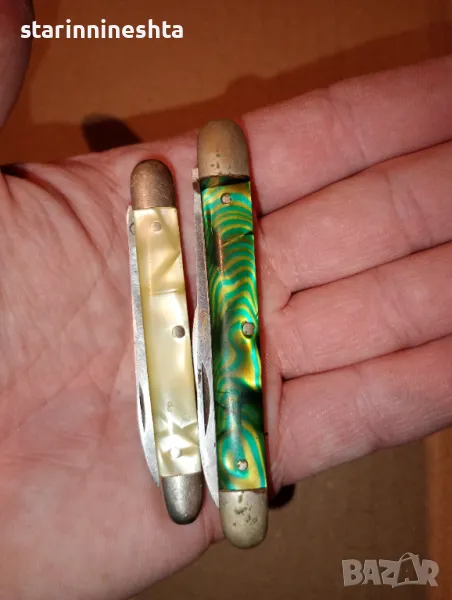 Стари джобни ножки старо джобно нож ножче ножка , снимка 1