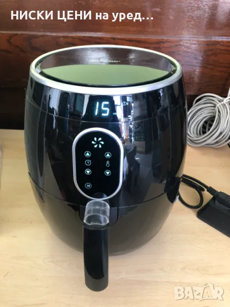 Дигитален фритюрник с горещ въздух SilwerCrest 1350W, 2.5L, снимка 1