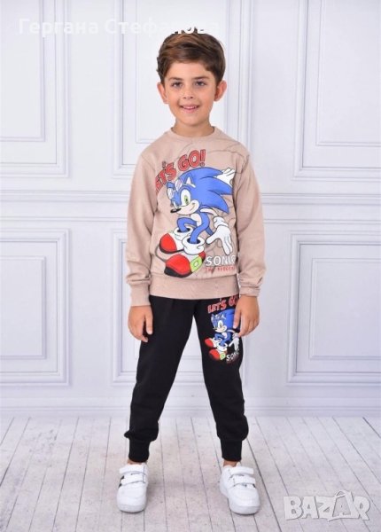 Комплект Соник  Размери -3/4г.4/5г.5/6г.7/8г.9/10г. Цена -28 лв, снимка 1