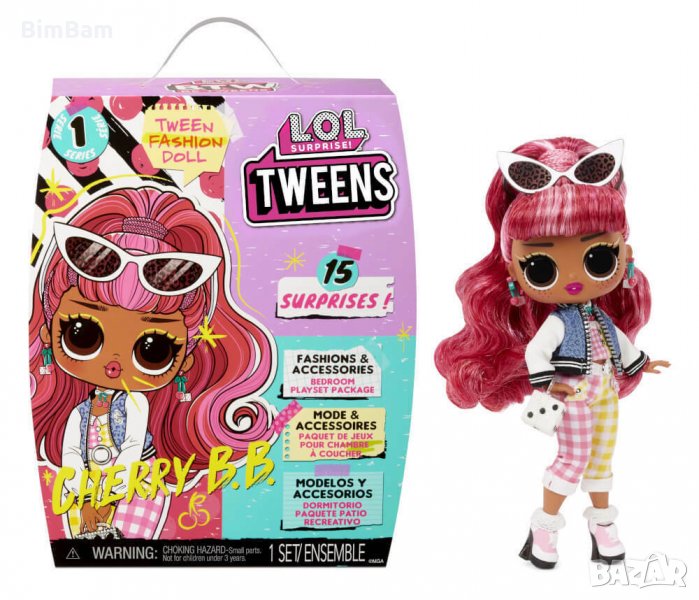  Модна кукла L.O.L Surprise! Tweens CHERRY B.B. / LOL / ЛОЛ, снимка 1