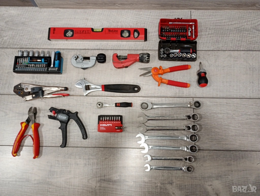 Лот от инструменти Facom, Wurth, Derancourt, Gedore, Milwaukee , снимка 1