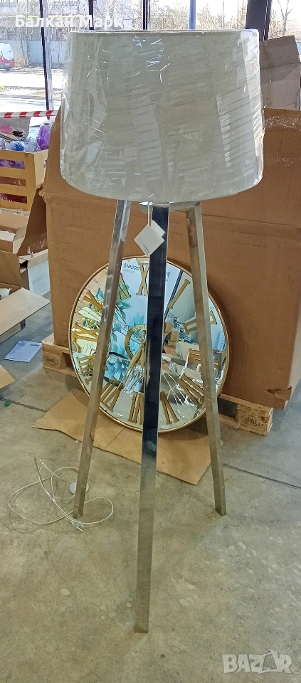 Подова лампа Sompex Triolo – нова, с дефекти (виж описание), снимка 1