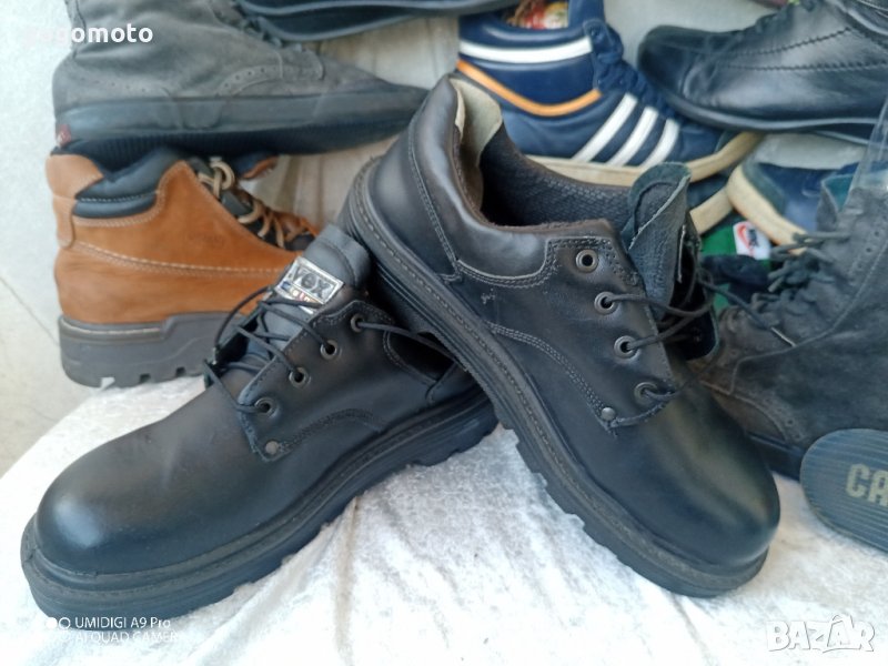 работни обувки UVEX original CLASSIC,42- 43 ANTISTATIC,ACID,OIL RESISTAND,100% естествена кожа, снимка 1