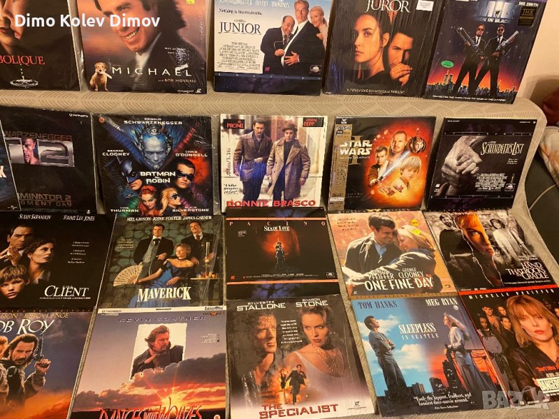Laserdisc Лазердиск колекция Филми, снимка 1