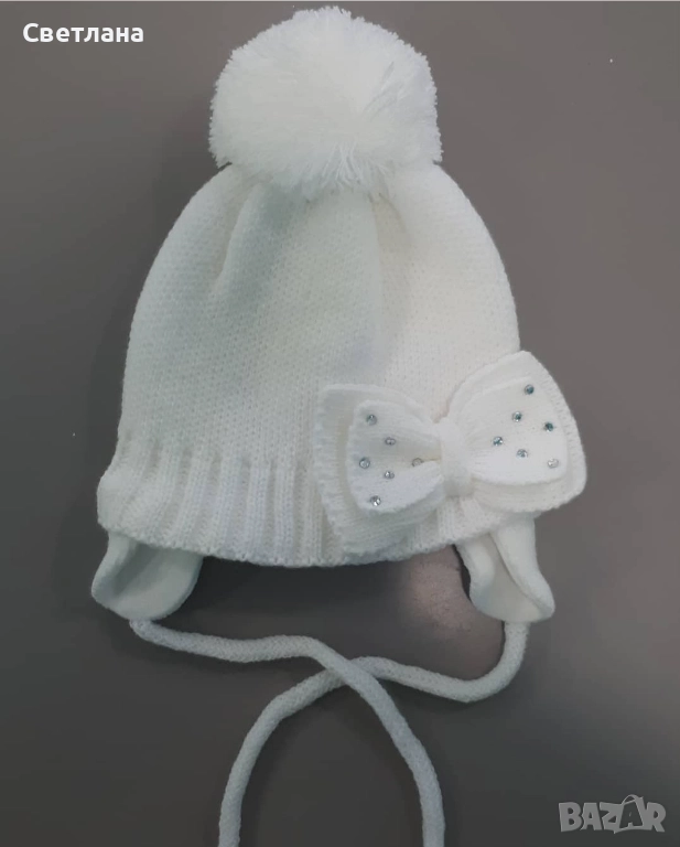 Бебешка зимна шапка, снимка 1