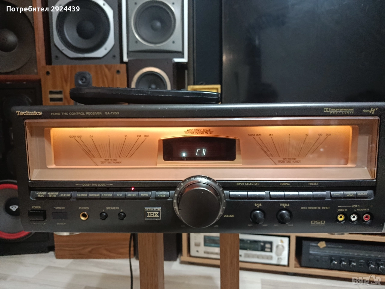 Technics SA-TX50 – Легендарен THX Ресивър, снимка 1