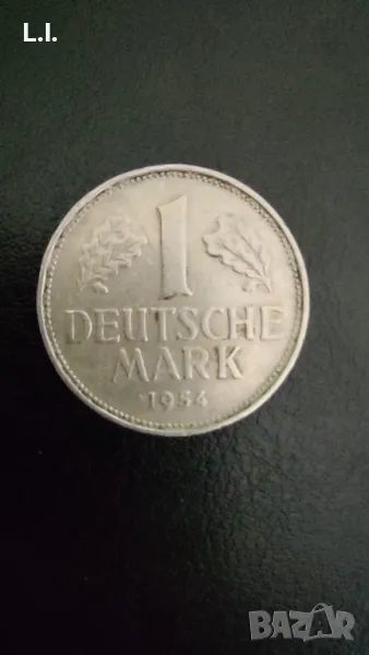 1 Дойче марка 1954, снимка 1