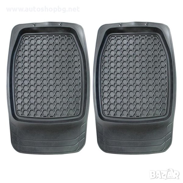 Гумени стелки универсални черни 1026-4 бр/к-т, снимка 1