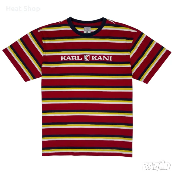 Мъжка тениска Karl Kani Retro Stripe Embroidery Logo T-Shirt, снимка 1