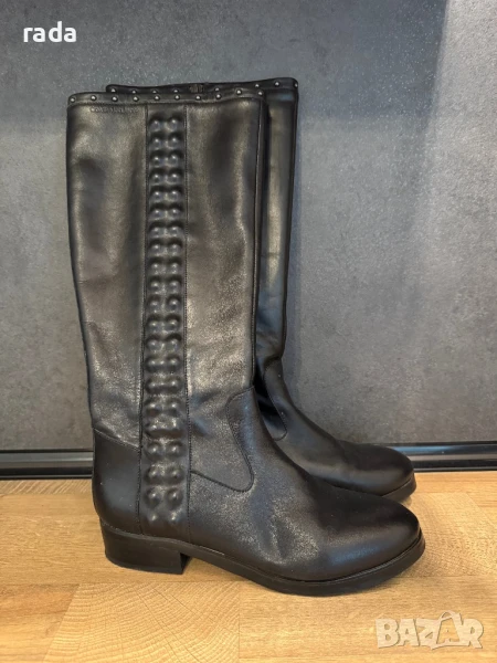 Ботуши Calvin Klein, естествена кожа, снимка 1