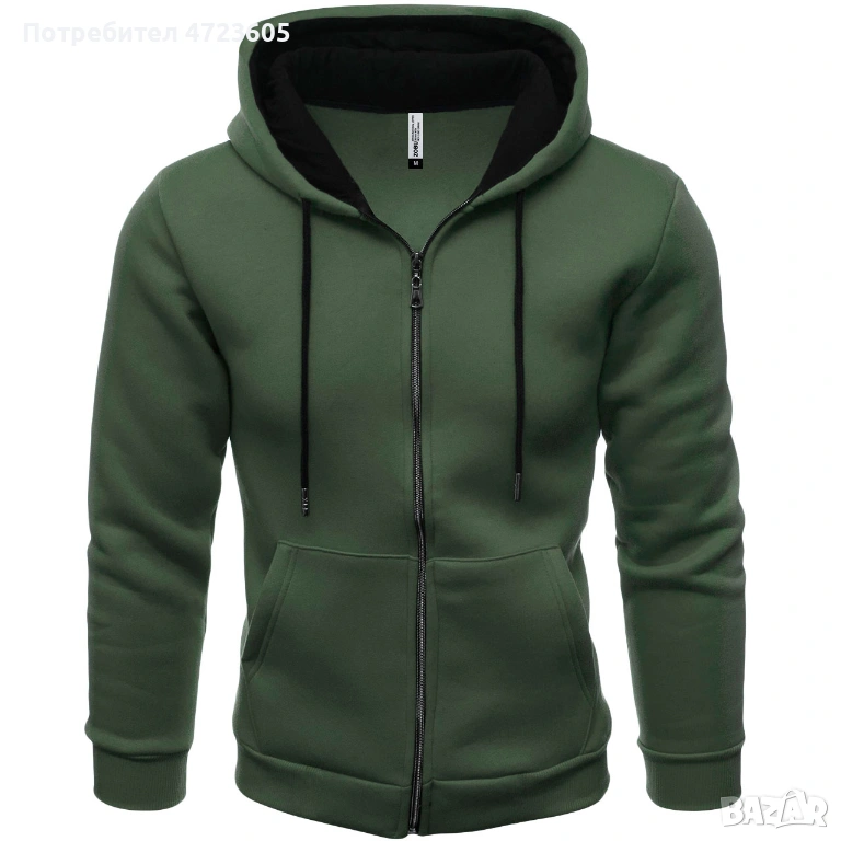 мъжки ватиран суичър от Холандия, снимка 1