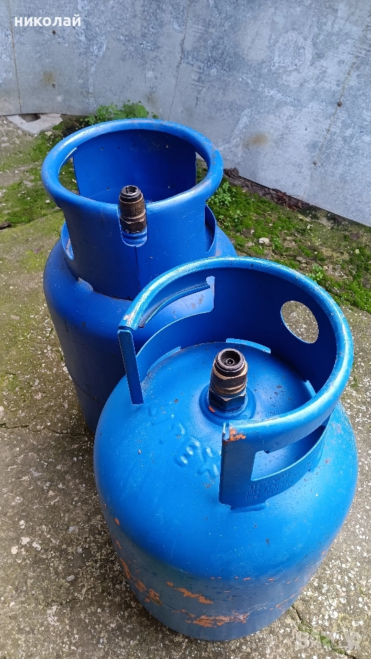 газови бутилки 2бр., снимка 1